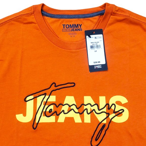 Tommy Jeans Hilfiger 78F3172 674 Tee T shirt NWT - Picture 4 of 8